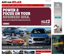 expressen.se desktop / allt om bilar