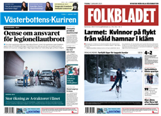 Västerbottens-Kuriren + Folkbladet, Västerbotten