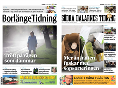 Borlänge Tidning med Södra Dalarnes Tidning